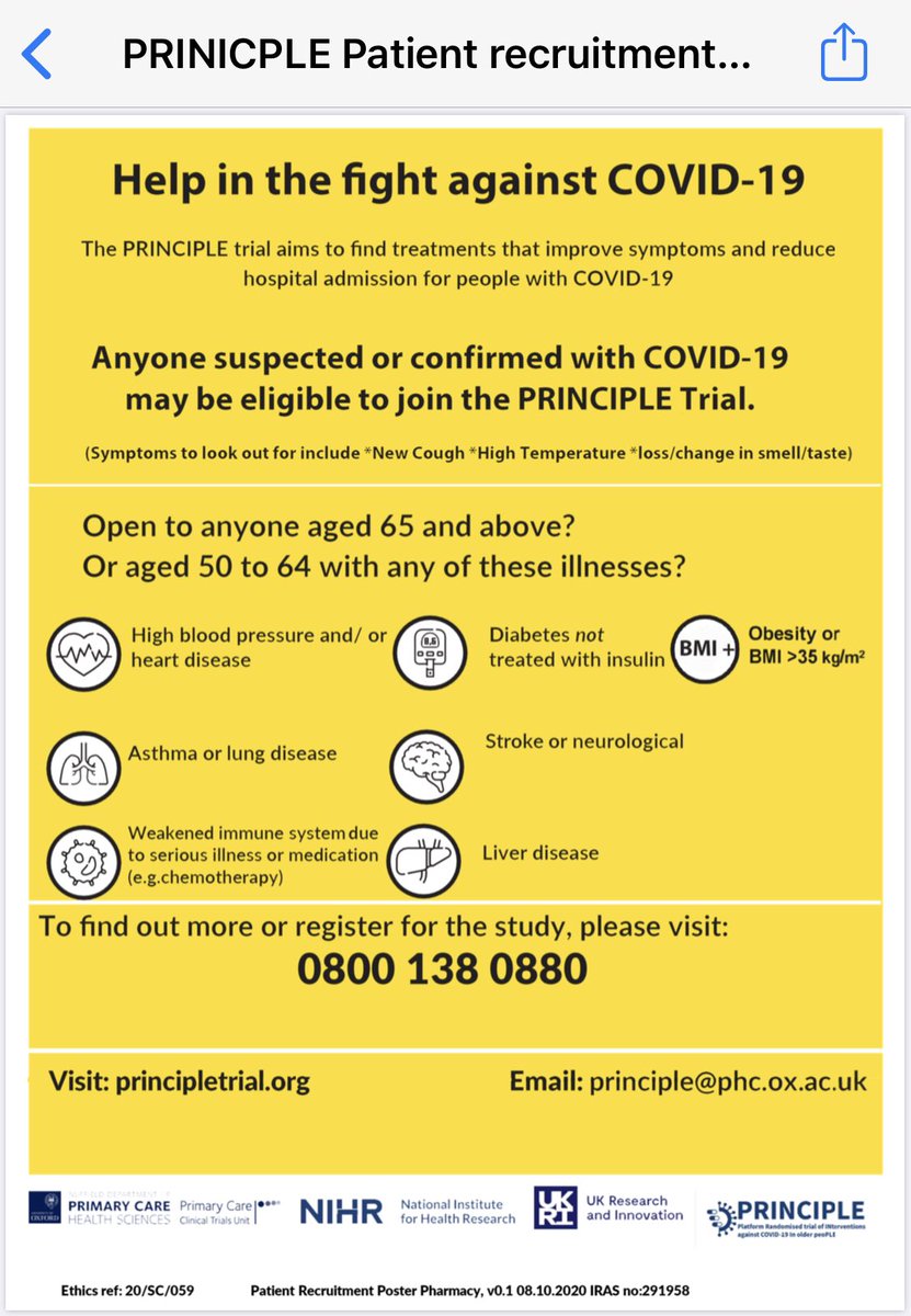 drmahendrapatel's tweet photo. Bradford trailblazing—heard that before haven’t we?@city_health_org @NHSBfdCraven @HelenBfdCCGs 
#NHS

GPs out in force championing UK-wide flagship study in the community for early TREATMENT #COVID19 symptoms #PRINCIPLEtrial 

See below why we need greater engagement #highrisk👇🏽 https://t.co/TfFOtnnnuf