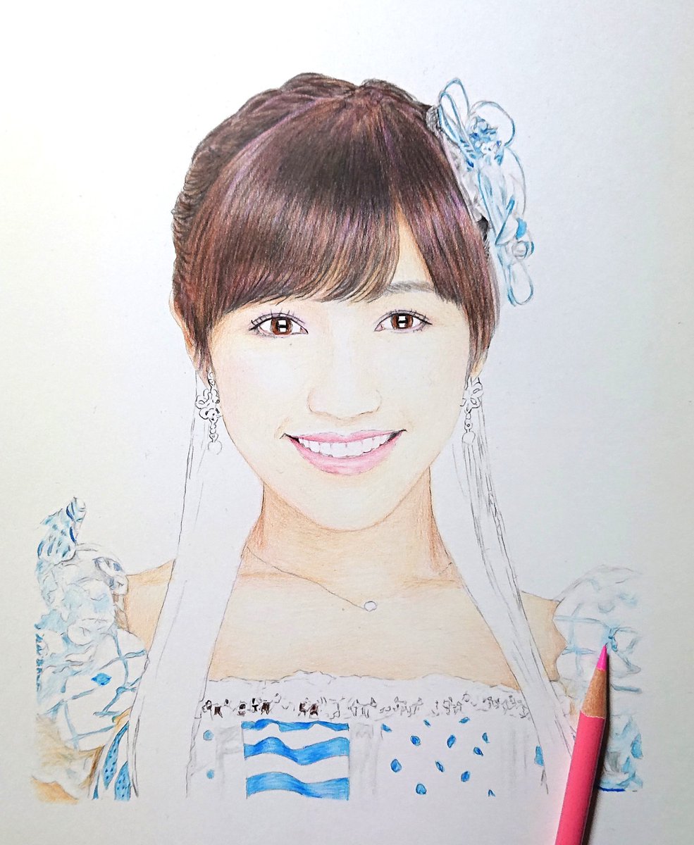 似顔絵まゆままページ ステッカー販売のお知らせ（3/3） まゆLab.♡さまとのコラボイラスト3