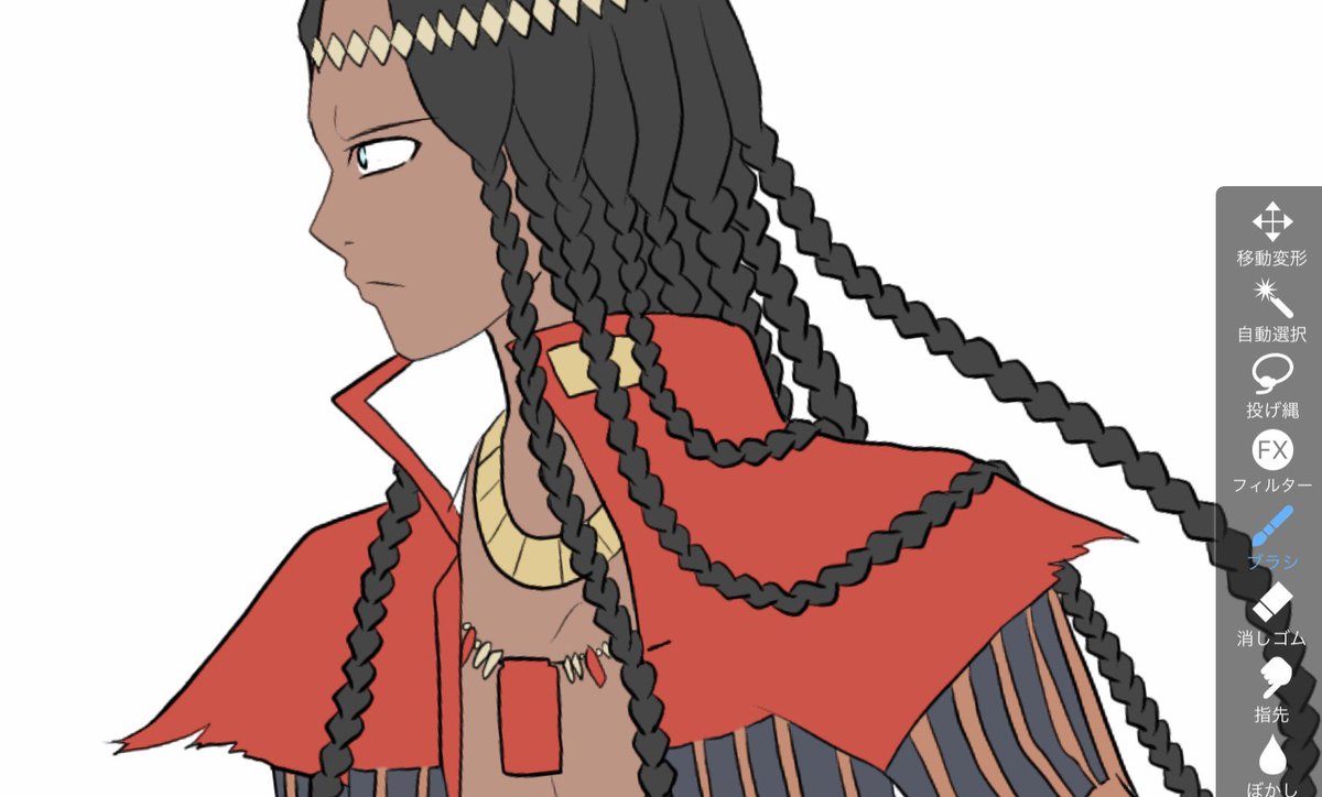 ねぇ ニモさん下塗りまで終わったんだけど 結構いい感じじゃない ねぇ こいと 色相環ネップリ固ツイのイラスト