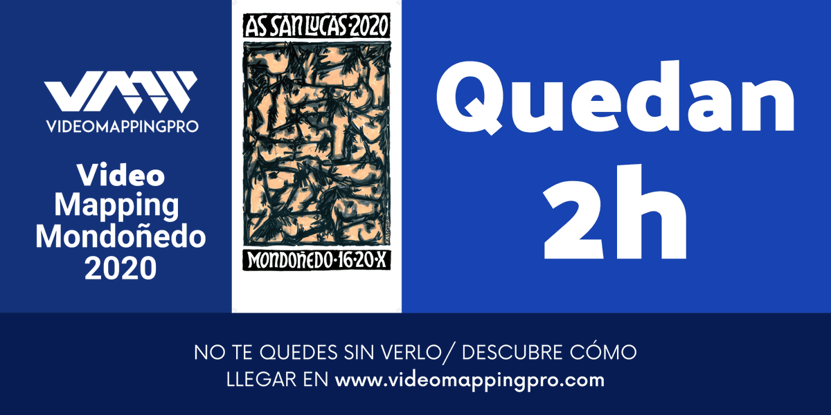 momapstudio's tweet photo. 🔴ONLY TWO HOURS🔴 remember that we have an appointment, 20:00h at the Mondoñedo Cathedral in #Galicia to enjoy the local festivities... Thank you so much Asociación As San Lucas de Mondoñedo #mondoñedo #assanlucas2020 #3dmappingshow more info in https://t.co/n4J32PReSx https://t.co/8eUsMjKGEo