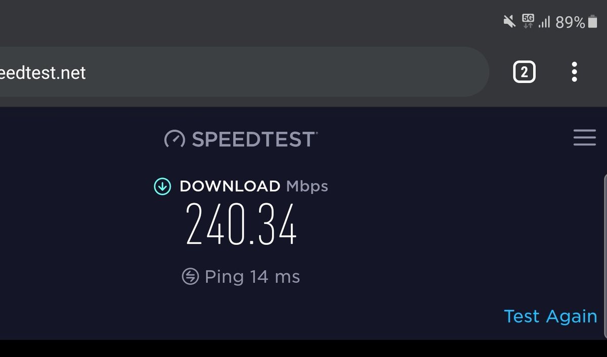 devinbltn's tweet image. 5G speeds using the #Galaxy Z Fold2 5G. Not bad. Esim on the #VodafoneNL network @SamsungNL #ZFold #GalaxyFold #5G #esim