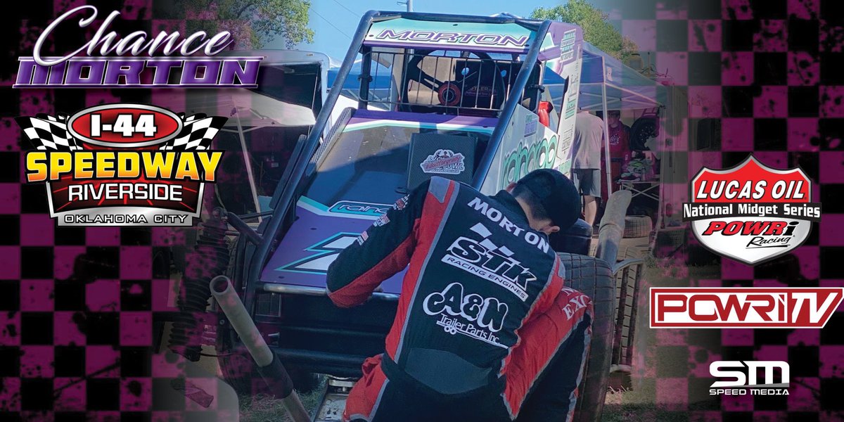 IT’S RACE DAY!🏁

🙎🏻‍♂️ <a href="/ChanceMorton_7m/">Chance Morton</a> 

🗓 October 17th

📍 @I44SpeedwayOKC 
       Oklahoma City, OK

🖥 <a href="/POWRiTV/">POWRi TV</a> 

📲 Results here 

📸  <a href="/Jessica_dawnn13/">Jessica Edmiston</a> 

#SpeedMedia