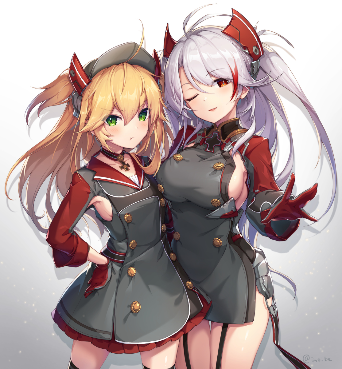 r/AzureLane on Twitter: "Prinz Eugen and Admiral Hipper #AzurLane http...