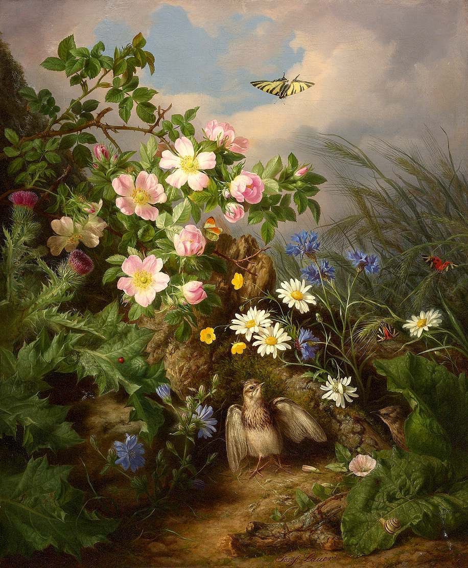 Art_VintageNH's tweet image. 🌿Josef Lauer ~ 1818-1881🌸Thank you for the introduction! @ArtGuideAlex🌿