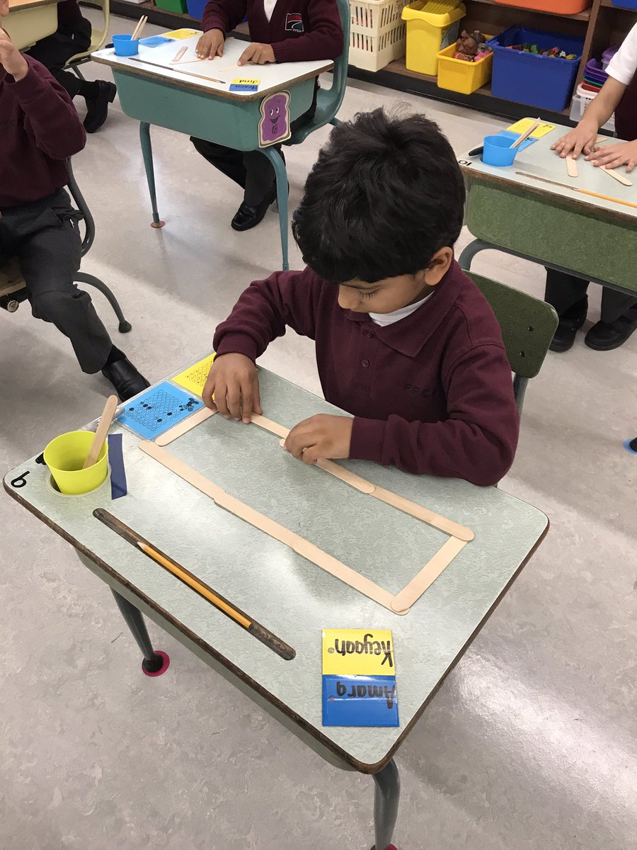 After reading Walter’s Wonderful Web by <a href="/TimHopgood/">Tim Hopgood</a> , we had fun making shapes using sticks! #exploration #handsonwork #Kindergarten <a href="/ffcaedu/">FFCA</a> <a href="/ffca_nee/">FFCA--NEE Campus</a> <a href="/karengies57/">Karen Gies</a> #ffcaworks