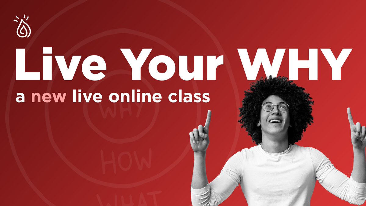 So you’ve found your WHY… now what? Learn how to move from inspiration to action so you can live and lead with greater meaning, impact and fulfillment in this new live online class: https://t.co/IiVLWUss4e https://t.co/O8TDegMUXT