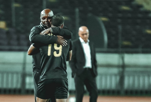 Pitso Mosimane's Al Ahly secured a 2-0 win over Wydad Casablanca in the first leg of the CAF Champions League semi-final. #SLSiya Read more: bit.ly/31hu1SC