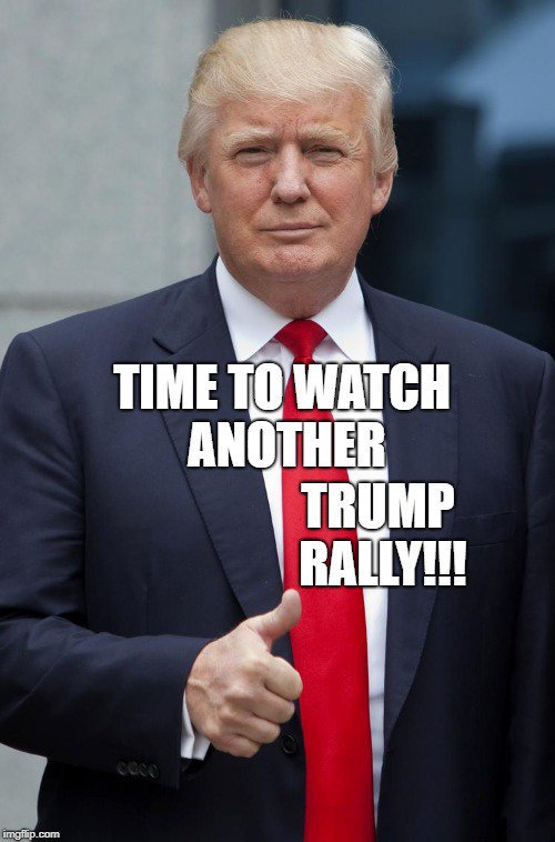 🇺🇸RALLY🇺🇸
278
@SgtVac
@MntnLynx
@DD4USA
@Blues_Heavn
@Kev4Trump
@Silentwoo
@TT4DJT
@Amz_Grce
@Italia191
@KR_KAG
@GiaSails
@Brixea
@UPMHPM
@SealeyGerald
@HFan420
@QellyAnon
@GeneralCGHQ
@RainBadass
@ghostwolfman
@HHere4trump
@DaeJordan
@kaci150
@RogerFritz7
@JeffSaxon
@OU_KAG