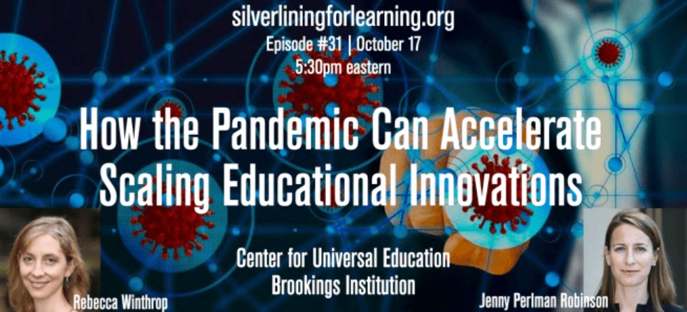 EcnuE's tweet image. See you in 5 min #silverliningforlearning 
Watch Here: youtube.com/watch?v=zGQKz9…