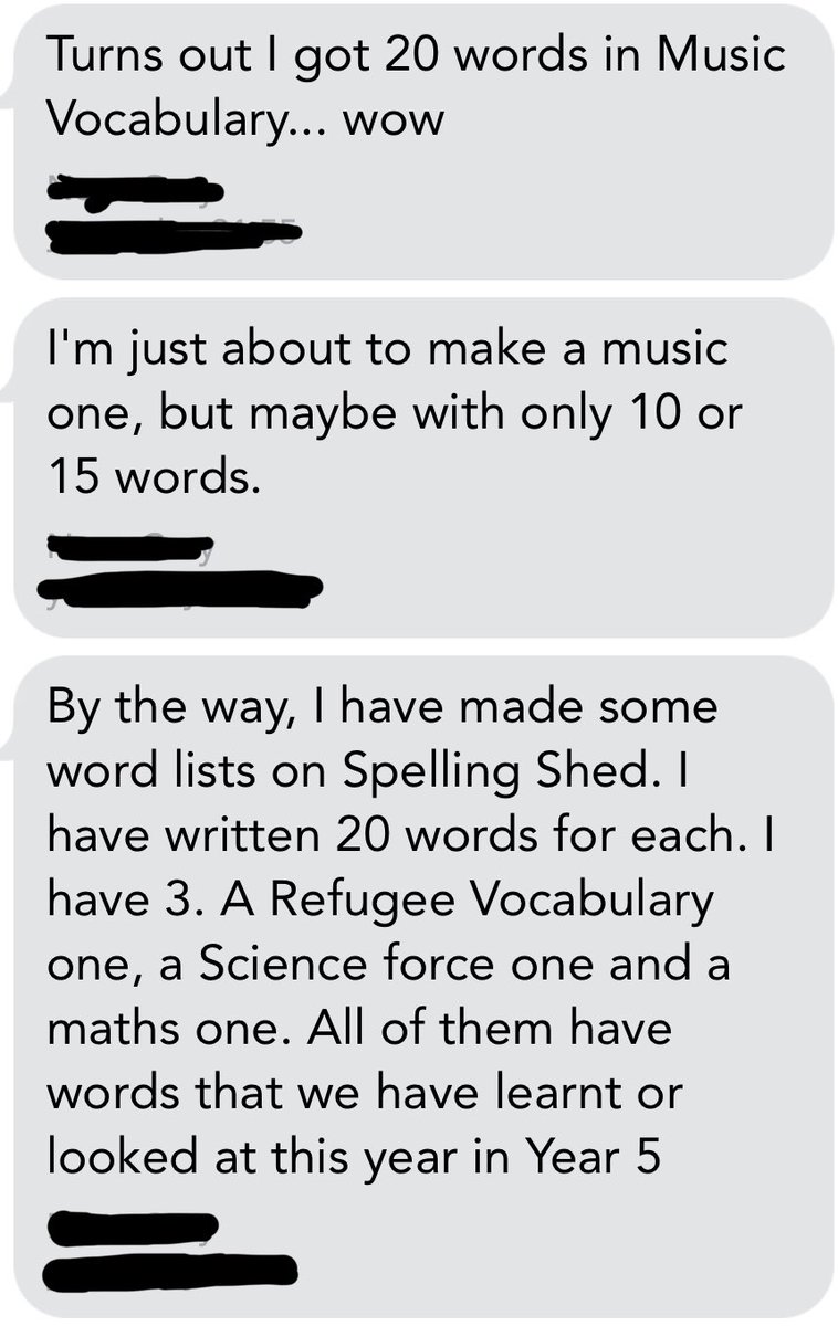 MrCornishTweets's tweet photo. Don’t you just love it when you get messages on @Showbie from children taking control of their own learning. Here’s a message from one of my Y5s. #proud #vocabulary #knowingmore #rememberingmore @BartonMossCPS @SpellingShed https://t.co/zpomqaQNfq