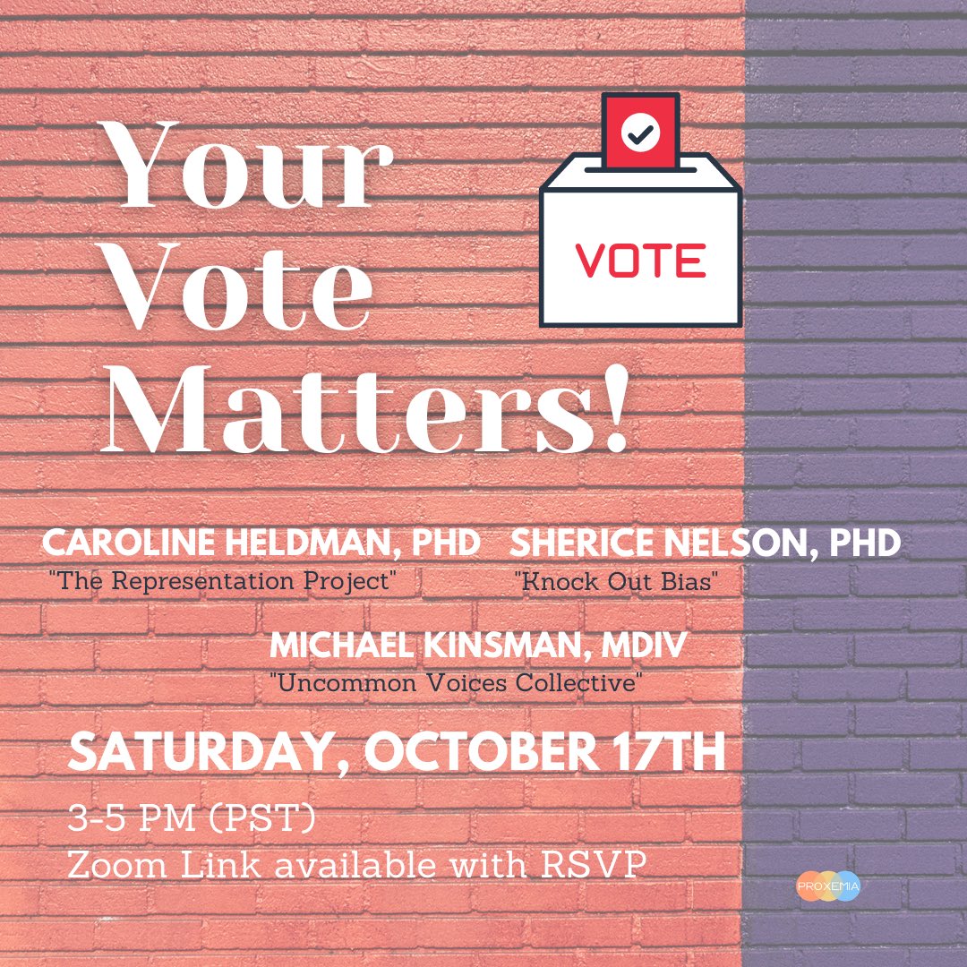 We are a few short hours away from “Your Vote Matters!” w <a href="/carolineheldman/">Dr. Caroline Heldman</a> @DrJanaye and <a href="/mhksports/">Bablu bhai</a>. Leave a comment or send a DM for the invitation!