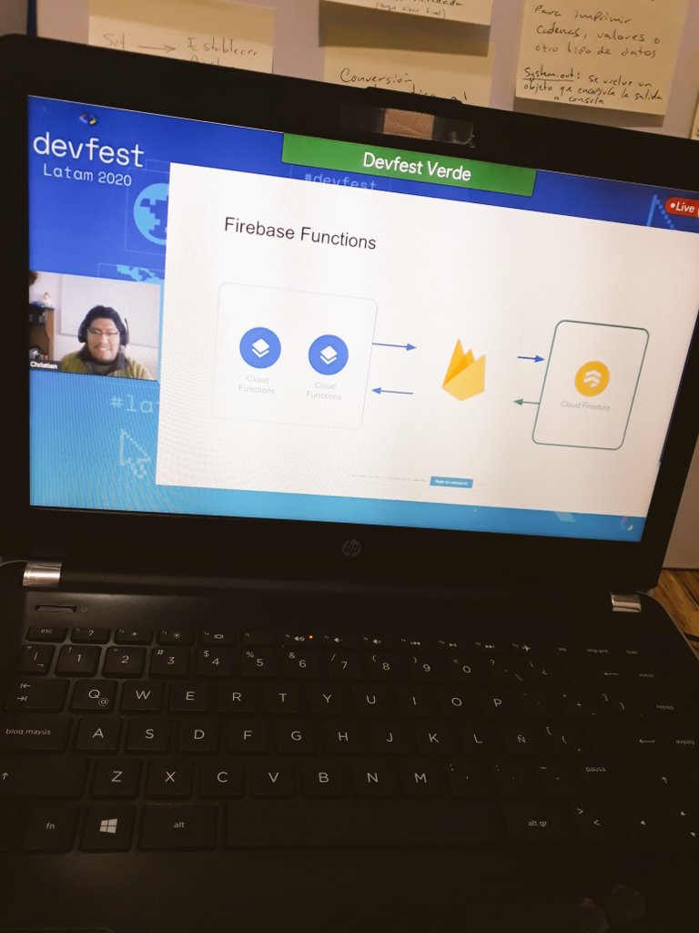 JsOokami's tweet image. #DevFestLATAM #DevFestLatam2020 😌❤ &quot;Desarrollo de un API REST usando Firebase y Cloud Functions&quot;