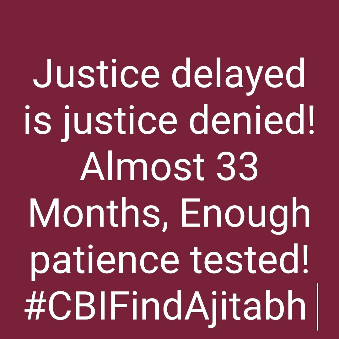 PragyaS18122017's tweet image. #CBIFindAjitabh