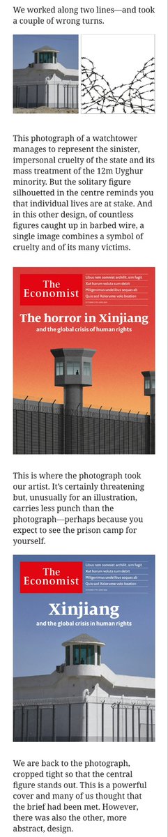 Strong cover this week, and a nod to Solzhenitsyn (I assume) on the striking map that accompanies the cover package https://www.economist.com/china/2020/10/17/how-xinjiangs-gulag-tears-families-apart