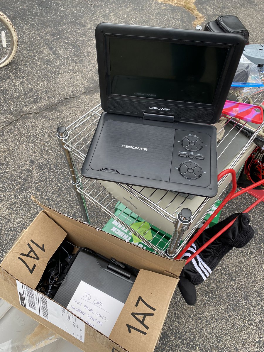 Portable DVD players at 5 Courtenay!
