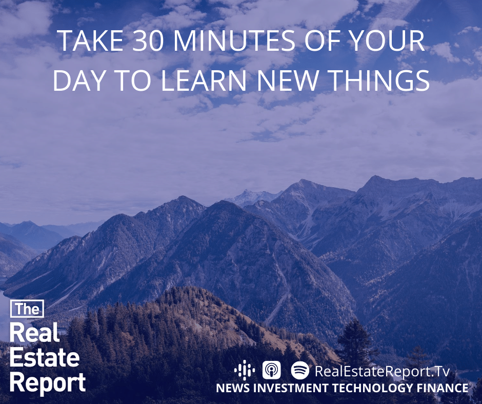 TheRE_Report's tweet photo. With only 30 minutes you can learn a lot of new things, try listening to our podcast to stay up to date in Real Estate, Technology, Investment and Finance. #podcast #learn #newthings #technology #investment #realestate #news #finance #30minutesofyourday https://t.co/jkDHvzf7n6