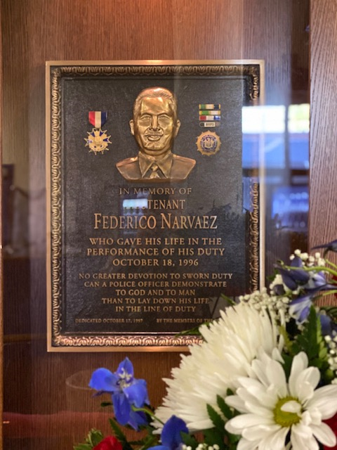 NYPD70Pct's tweet photo. This weekend we continue our vow to #neverforget the life of Lt. Federico Narvaez (EOW 10/18/96). His legacy lives on through the dedicated work of his daughter @NYPDSpecialops K9 Unit Officer Narvaez. @NYPDBklynSouth https://t.co/NGkjdIIyUZ