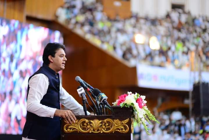GgTigerForce's tweet photo. Prime Minister Imran Khan addressed Tiger Force convention in Islamabad today. https://t.co/RhkxLMap3D