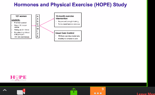 Integrativeonc's tweet photo. 12-mo exercise therapy[ (HOPe Study) demonstrated that exercise had a significant effect on women experiencing pain following cancer, with a significant reduction of lymphedemic issues following a regimen of weight bearing exercise. #JenniferLigibel #SIO2020Virtual #Cancer https://t.co/mTvvk3EZbD