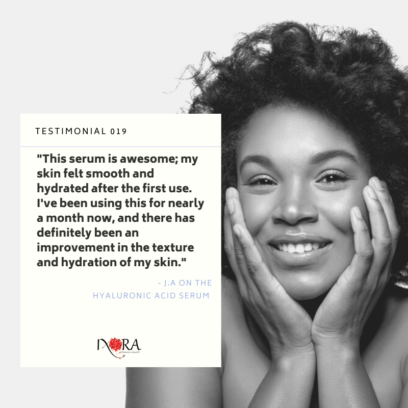 IxoraBB's tweet photo. It's lovely to hear how our clients love our products, especially our Hyaluronic Acid Serum. This serum will give you instant hydration after the first use!
#hydrate #hydration #serum #hyaluronicacid #acid #melanin #blackwomen #smile #texturedskin #naturalhair #blackandwhite https://t.co/GjuXhjvsTf