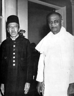 Operation Polo - Sardar Patel described the idea of an independent Hyderabad as an ulcer in the heart of India - which had to removed surgically. Sardar Patel responded later by stating "If you threaten us with violence, swords will be met with swords"
