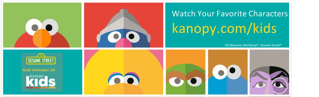 a collage of sesame street characters focusing on their eyes