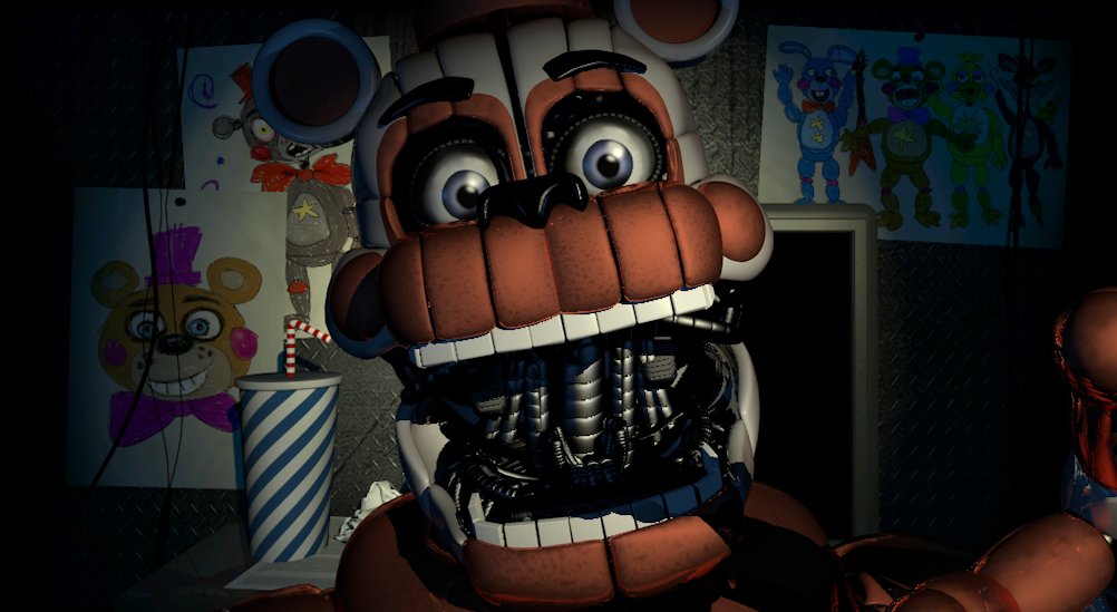 X에서 𝙼𝚊𝚛𝚌𝚘 𝙰𝚗𝚝𝚘𝚗𝚒𝚘 님 : Me hize un Un-Molten Freddy. Nomas.   / X