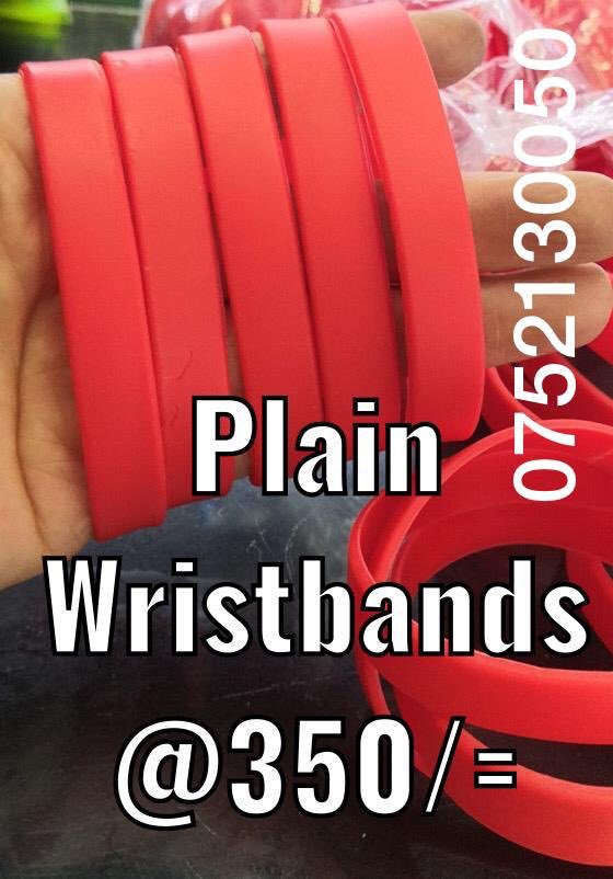 trinityuganda's tweet image. Blank wristbands @ 350/= to order call: 0752130050