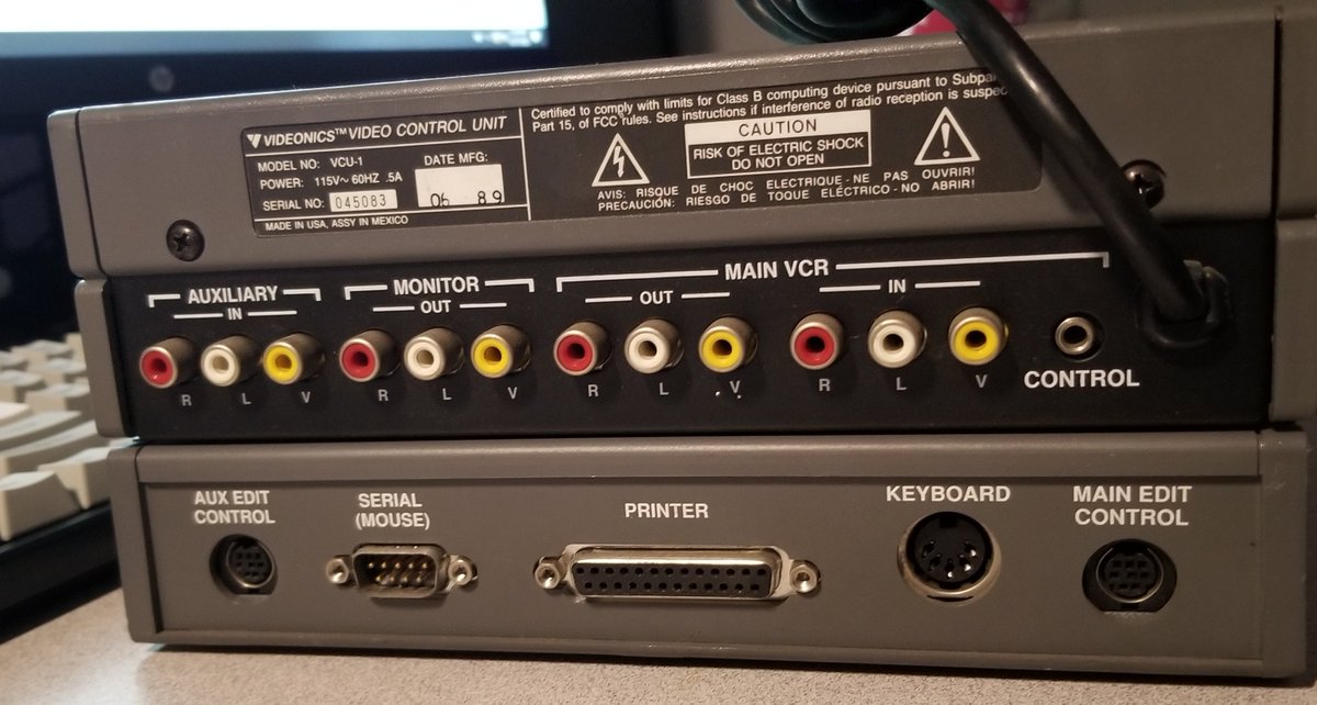 But here's why I got it.See those ports on the back?Serial mouse, printer, DIN-5 keyboard? That smells like a PC to me.This thing may just be a fancy x86 machine in a weird box.