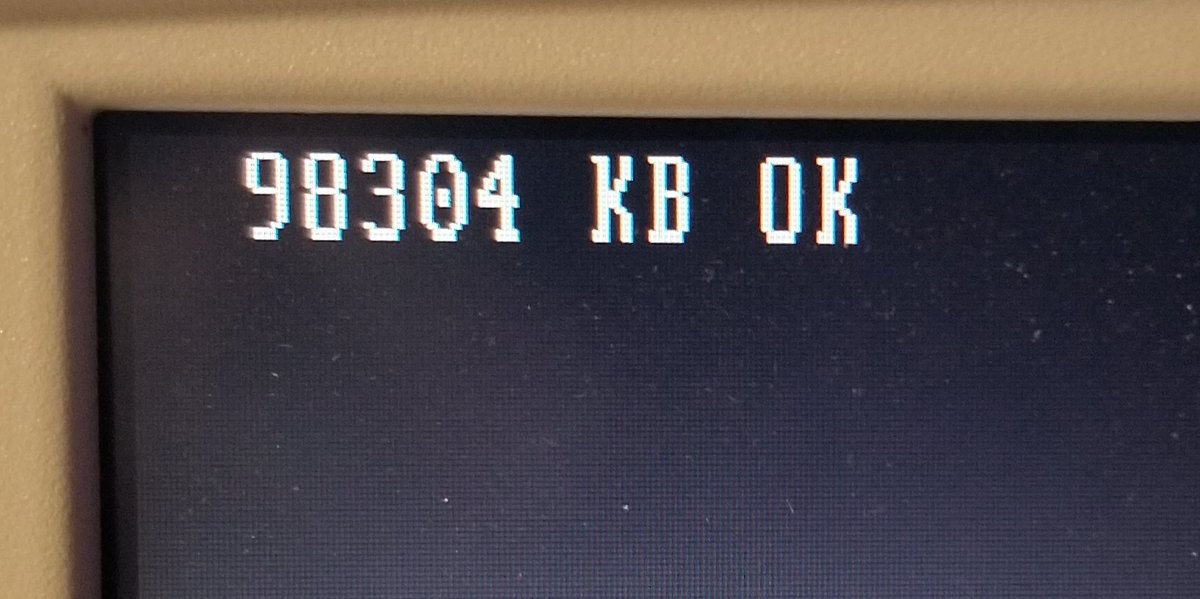 I yanked out the battery, hard drive, and floppy drive, and now it at least tells me this system has 98mb of RAM.So maybe one of those is broken and was stopping it powering on?