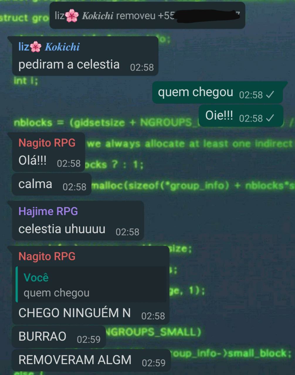 RPG DANGANRONPA — wpp on X: a saude do grupo