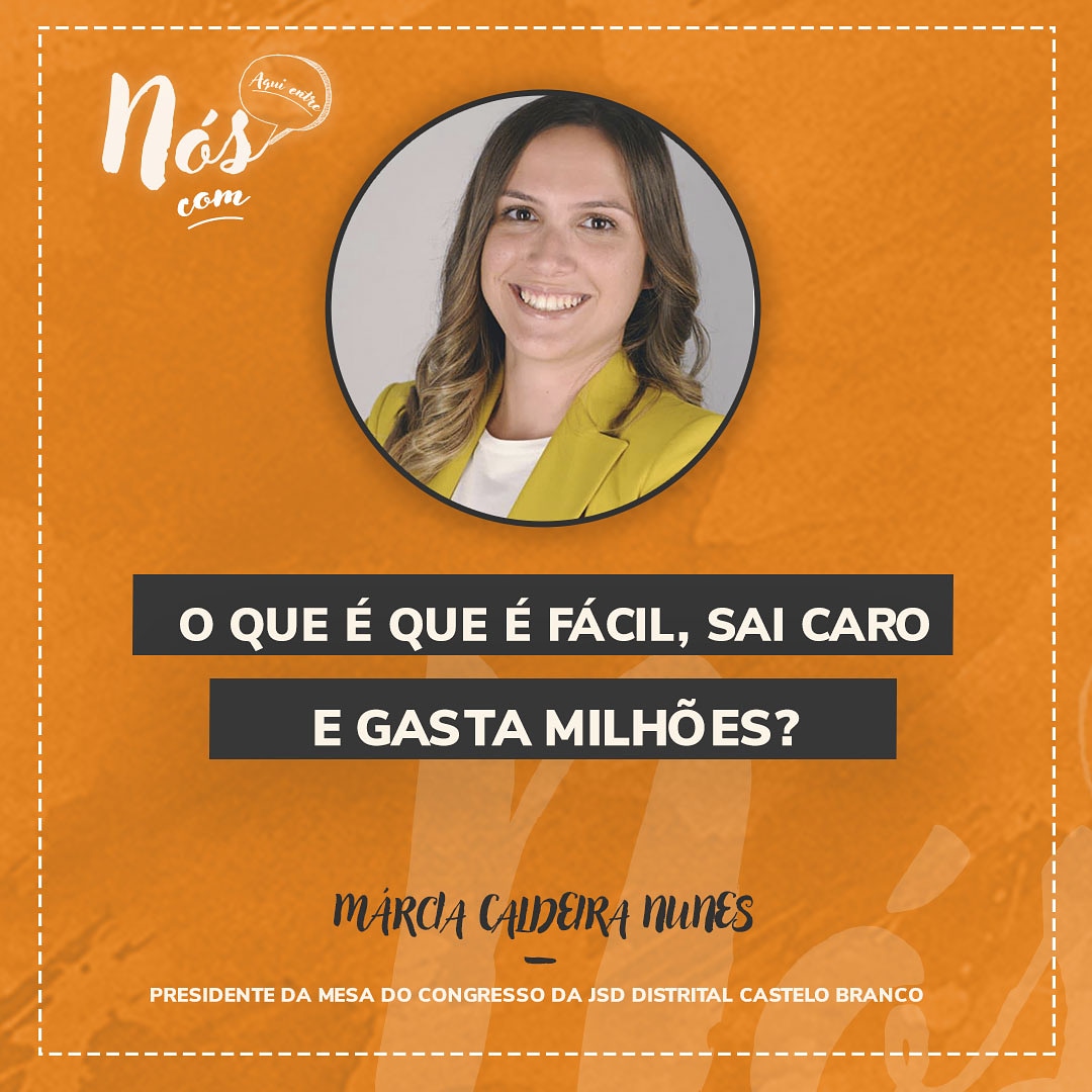 DistritalCB_JSD's tweet photo. ✍️ Artigo da Márcia Caldeira Nunes no blog #AquiEntreNós.
🔗podes já ler no nosso site. 

#DistritalCB_JSD #ForçaAgregadora https://t.co/T8hGM1DE8V