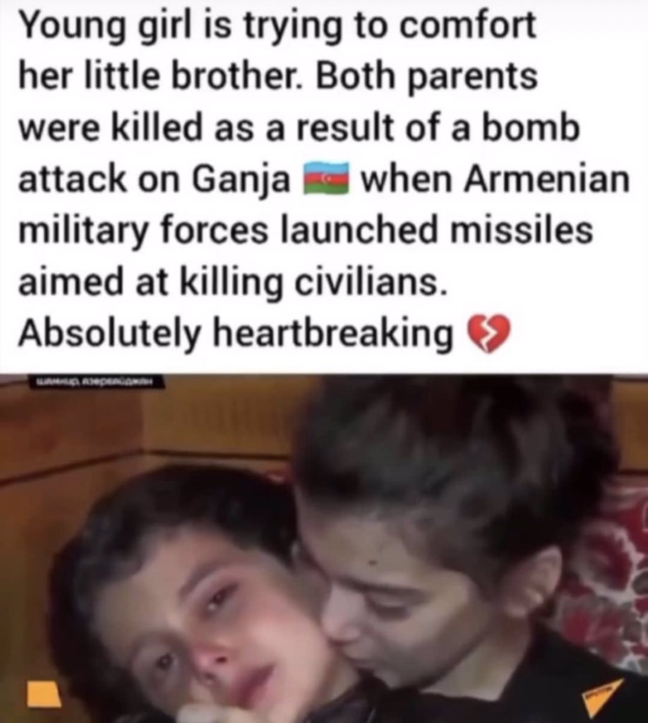 ShukurovaSimara's tweet photo. #StopArmenianAggression
#SanctionArmenia 
#PrayForGanjaCity https://t.co/3NRKNtf5gt