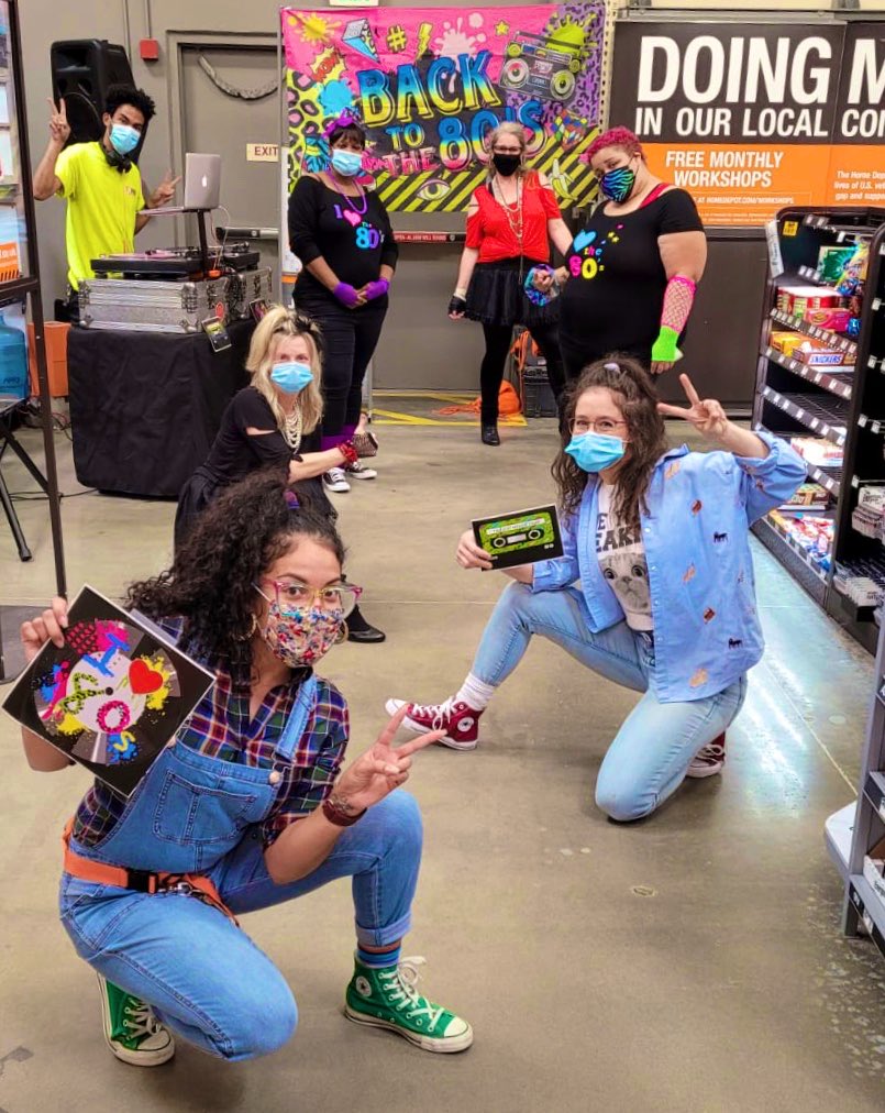 MsT_MaeleenSosa's tweet photo. Did someone say 80’s weekend @THD3634 🎉 @JasonBest26 @coryTHD323 @jennifer_mangan @AlexAmoTHD https://t.co/DYoMyEWkDx