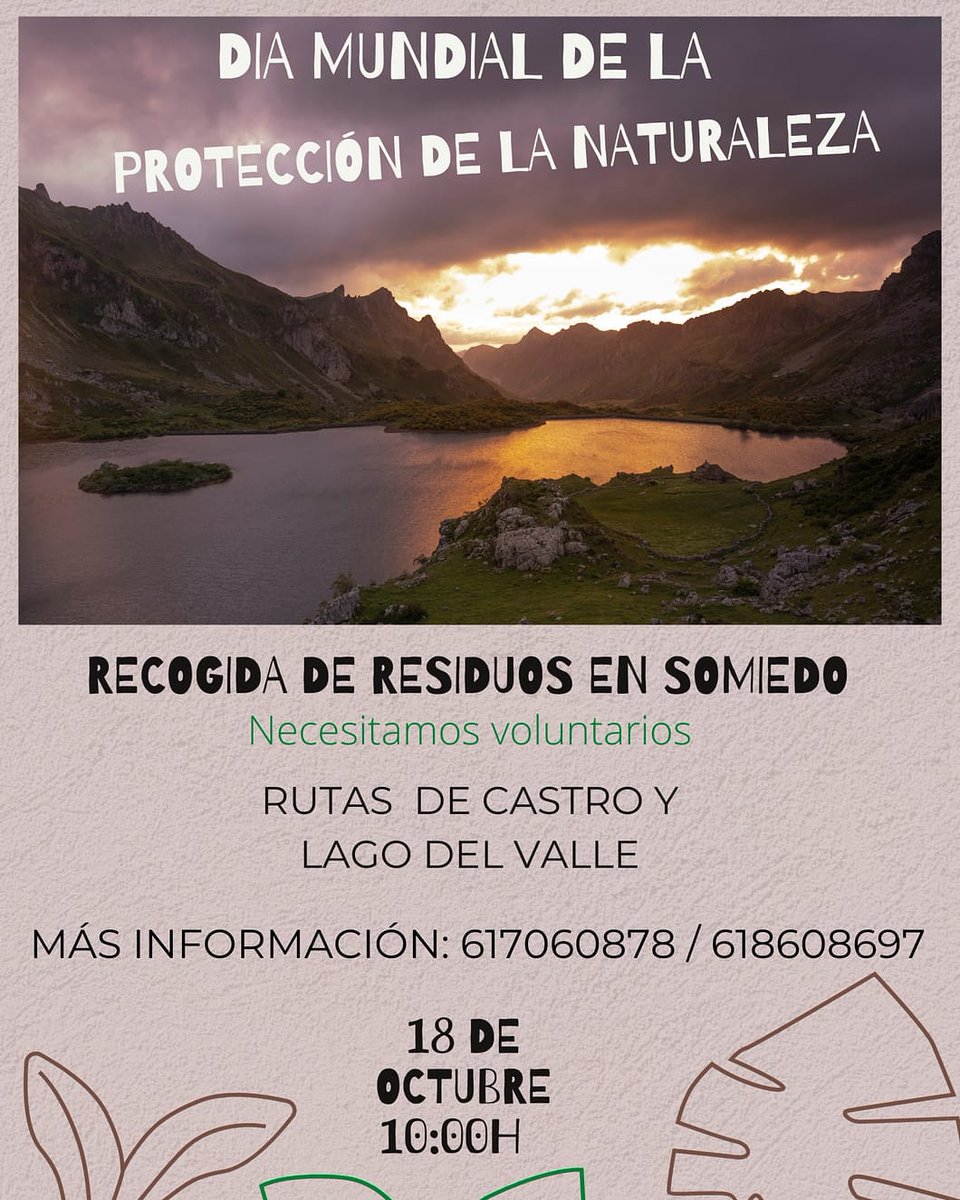 Entre todos cuidamos el #ParqueNatural para mantener el equilibrio entre los visitantes, locales, la fauna y la flora.
Y tú también puedes contribuir a ello🤗
.
#Somiedo #ReservaDeLaBiosfera #NaturalPark #Nature #Ecoturismo #Asturias #TurismoAsturias https://t.co/mCNXe87SzN