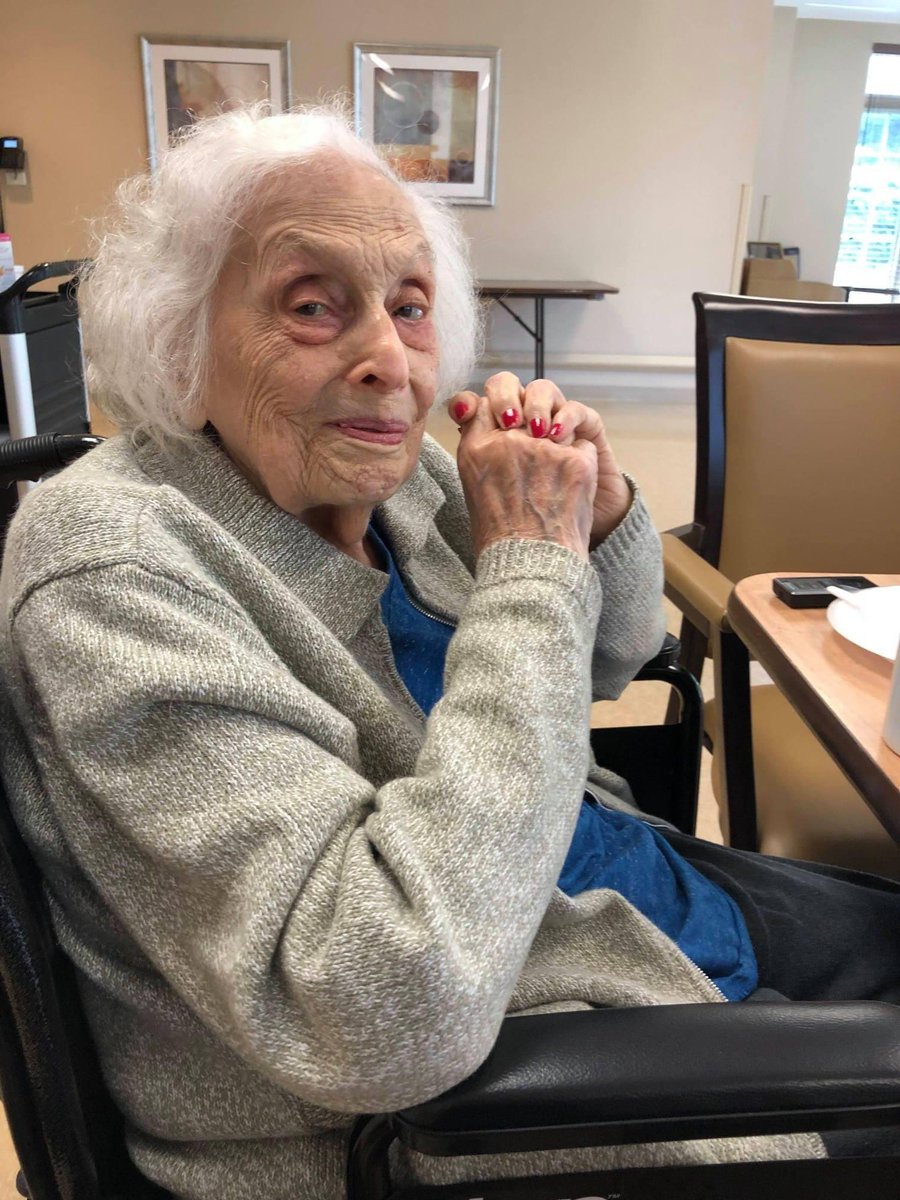 Grandma Pearl is 101. She survived #COVID19 & has been in her nursing home w/o visits. She voted for @JoeBiden & has voted in EVERY election since FDR's 3rd term: "In the 80 years I've voted, it's never mattered as much as today." #belikegrandmapearl cc: @BarackObama @gtconway3d https://t.co/ZGp55S5kD9
