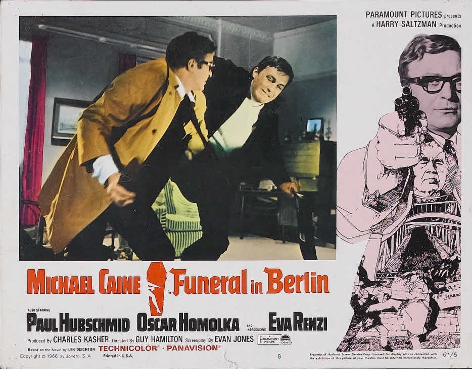 #FuneralInBerlin - assemble quietly.  Respect.  Part 2 - Tuesday, October 20th.  Dress appropriately.
Part 1: bit.ly/2GY9OtJ

#MichaelCaine #LenDeighton #SpyMovies #SpyFilms #ClassicMovies #ClassicSpyMovies #GuyDoleman #EvaRenzi #OskarHomolka #PaulHubschmid