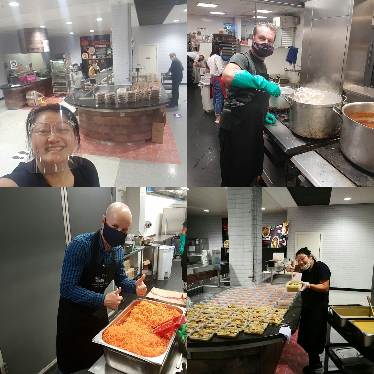 mamatanrecipes's tweet photo. Finally, a proper rest for Mama Tan team after a hectic couple of weeks. Working day and night making 4000 food boxes feeding the many University students on isolation. A massive thank you to the @themarketatuom it was an honour to be asked to take part 💕 https://t.co/p1Yqws7qum