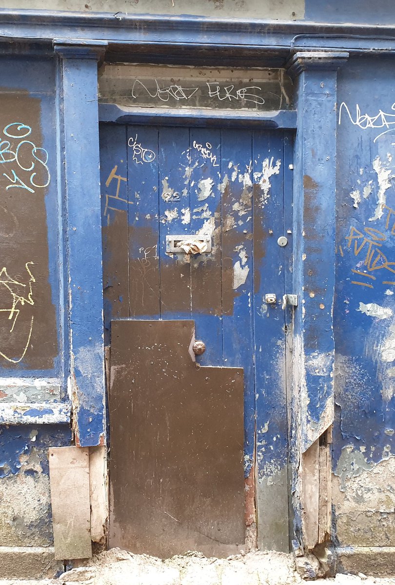 Grafton Sreet, Cork city, could be an amazing city centre lane with indy shops & cafes instead we have decaying shopfronts & warehouses this one had lots of character in its dayNo.130  #regeneration  #respect  #heritage  #economy