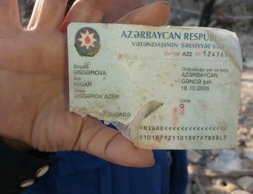 Ad Günün mübarek gözel Nigar,
 Nur içinde yat Melek üzlü #ArmeniaKillsCivilians #StopArmenianTerrorism  #DontBelieveArmenian #BevoiceofGanjacity