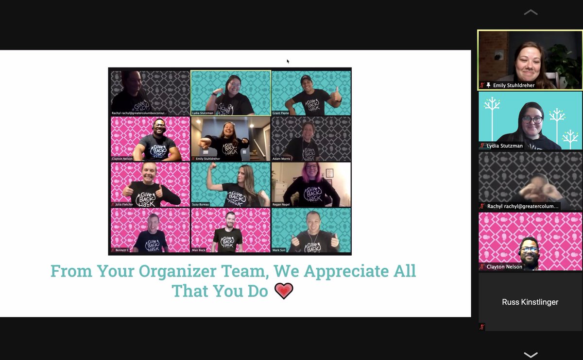 GiveBackHack's tweet photo. Thank you, Emily & Rachyl! #GiveBackHack Global Heroes! https://t.co/t7aENUBuql
