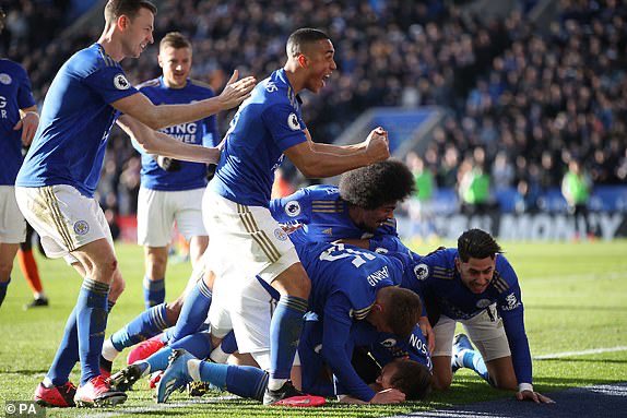 6. Leicester 2-2 , 1-0 up , 2-1 down , 2-2 draw fair result