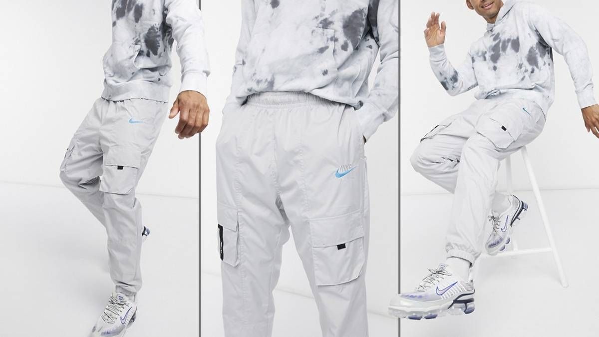 nike air cuffed woven joggers