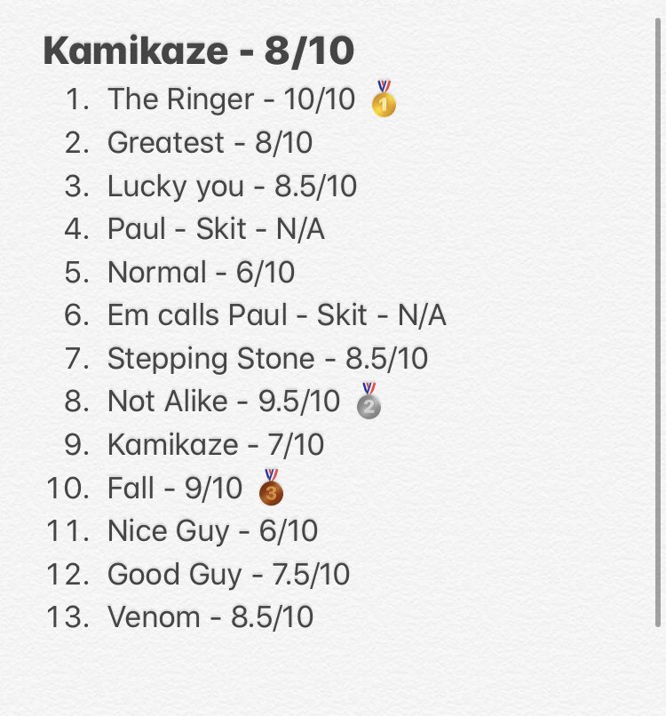 Kamikaze 8/10