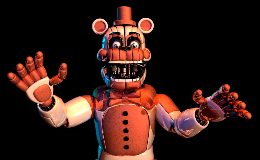 Unmolten Freddy and Molten Freddy