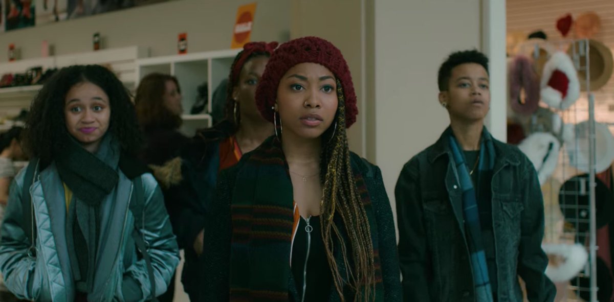 Do you know how rare it is to see a high school tv show with this much diversity? I- , I can’t believe so many POC actors get to have leading stories and not be background extras to a majority white cast. This is the strongest aspect of  #GrandArmy A thread of my thoughts: