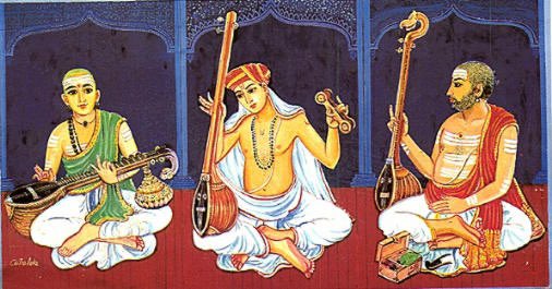 carnatic music actually originated from tamil pannisai, which has its own history! music in general is very important to tamil people, as it is present during weddings and temple festivals. music in modern tamil film industry is also significant, with many legendary composers.