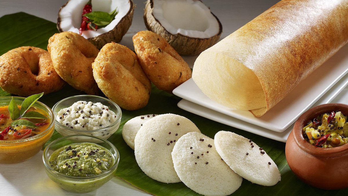 tamil cuisine is also v different, with rice being the staple food. the word “curry” actually comes from the tamil word கறி (kari)! we have fermented dishes such as idli, dosai and appam, steamed dishes like puttu and idiyappam, and lots of rice dishes.
