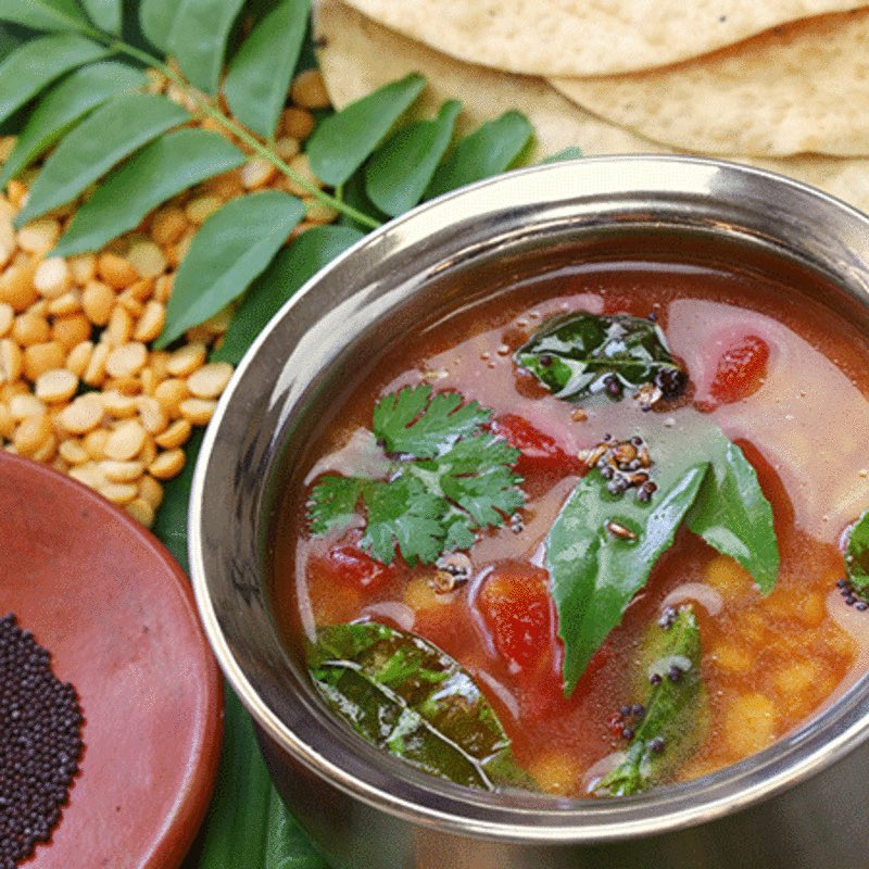 rasam for example, is a soup-y dish usually eaten with rice, and is believed to have medicinal effects as it contains lots of healthy herbs and spices. it’s one of many dishes of the south that are overlooked, when they’re actually quite healthy!