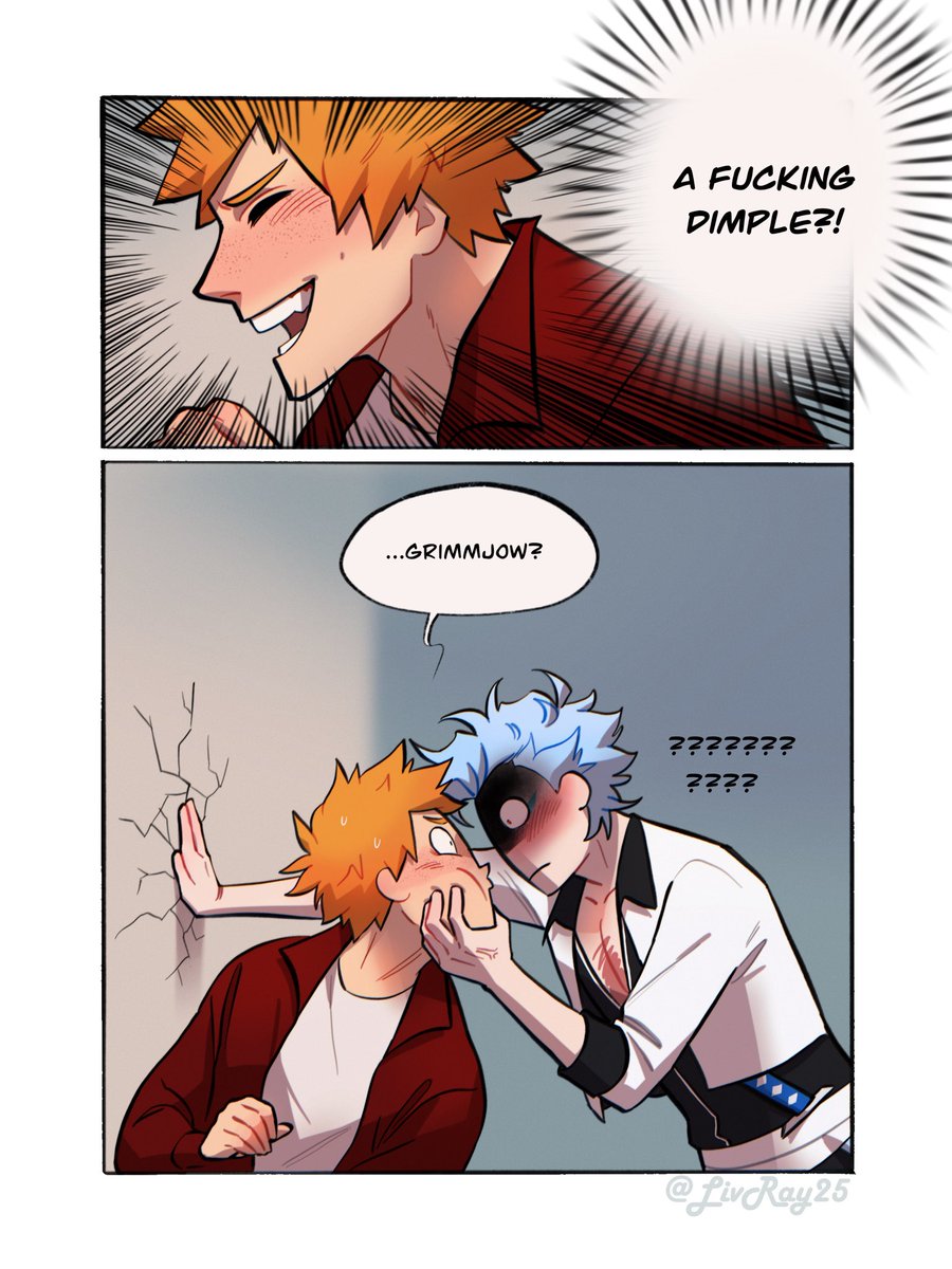 grimmjow discovers his new unexpected weakness
#bleach #grimmichi 